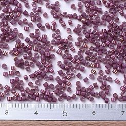 MIYUKIデリカビーズ  シリンダー  日本製シードビーズ  11/0  （db1016)メタリックルバーブゴールドアイリス  1.3x1.6mm  穴：0.8mm  約2000PCS /ボトル  10 G /ボトル&nbsp;SEED-JP0008-DB1016
