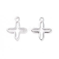 201 Stainless Steel Tiny Cross Charms&nbsp;STAS-H436-42S