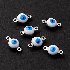 Brass Enamel Connector Charms&nbsp;KK-K263-03