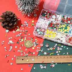 128G Christmas Theme Handmade Polymer Clay Cabochons&nbsp;CLAY-FS0001-51