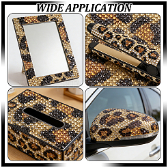 2Pcs Rhinestone Self-adhesive Car Stickers&nbsp;FIND-ME0004-39A
