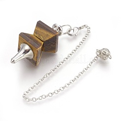 Natural Gemstone Dowsing Pendulums&nbsp;KK-F756-09