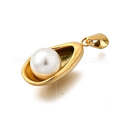 Plastic Pearl Pendants&nbsp;LS-STAS-Q360-06C-G