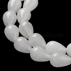 Natural White Jade Beads Strands&nbsp;G-B106-A31-01