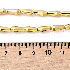 Electroplate Glass Beads Strands&nbsp;EGLA-F166-09