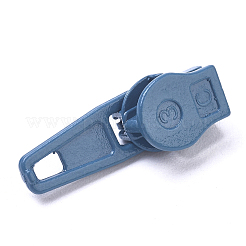 Spray Painted Alloy Replacement Zipper Sliders&nbsp;PALLOY-WH0067-97C