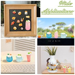 30Pcs 5 Styles Resin Cool Drink Miniature Display Decorations&nbsp;DJEW-CJ0001-21