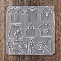 Shoes Clothes Hanger Bag Pendant DIY Silicone Molds&nbsp;SIMO-C012-01B