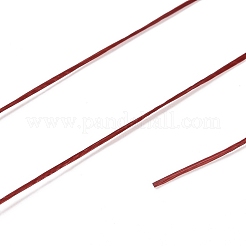 30m弾性クリスタル糸  ジュエリービーズコード  ストレッチブレスレット作り用  暗赤色  0.8mm  約32.81ヤード（30m）/ロール&nbsp;EW-G011-01H