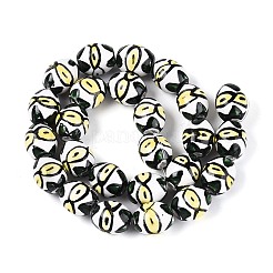 Handmade Porcelain Ceramic Beads Strands&nbsp;PORC-T135-07B