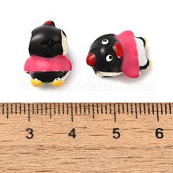 Cartoon Penguin Alloy Enamel European Beads&nbsp;FIND-U008-03G-B