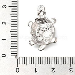 304 Stainless Steel Pendant Rhinestone Setting&nbsp;STAS-I310-08P