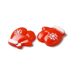 Christmas Opaque Resin Cabochons&nbsp;LS-RESI-K019-35