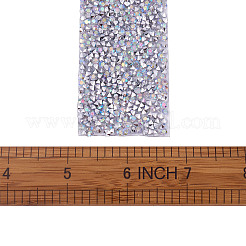 Glitter Resin Hotfix Rhinestone(Hot Melt Adhesive On The Back)&nbsp;OCOR-TA0002-02-40mm