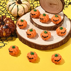 10Pcs Halloween Opaque Resin Pendants&nbsp;RESI-YW0004-94