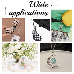 DIY Crescent Moon Keychain Making Kit&nbsp;DIY-PH0006-44