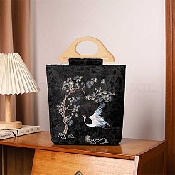 D字型木製バッグハンドル  バッグ交換用アクセサリー用  バリーウッド  11.9x25.1x0.85cm  内径: 7.1x11.2cm & 21.3x0.8cm&nbsp;FIND-WH0135-77A