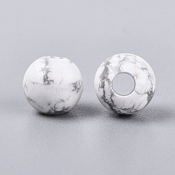 Natural Howlite Beads&nbsp;G-Q602-08A-07