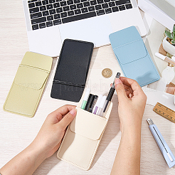 Rectangle Leather Pen Bag&nbsp;DIY-CL0001-70B