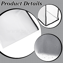 Square Frosted EVA Dustproof Handbag Rain Protectors&nbsp;AJEW-WH0609-908B
