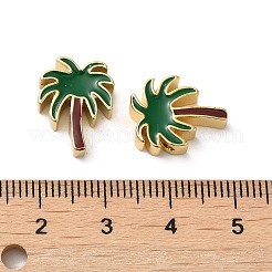 Brass Enamel Beads&nbsp;KK-Z033-05G
