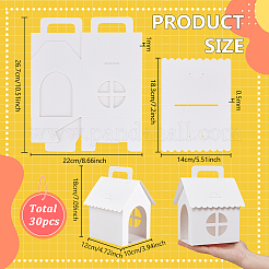Paper Dog House&nbsp;AJEW-WH0696-169A