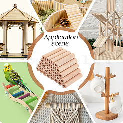 Wood Craft Sticks&nbsp;WOOD-WH0124-37
