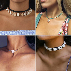 Natural Cowrie Shell Beads&nbsp;BSHE-CJ0002-01