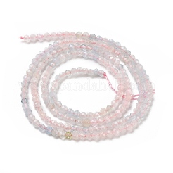 Natural Morganite Beads Strands&nbsp;G-B088-C22-02