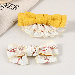 4.57mポリエステルレーストリム  花柄  レッド  1-1/2インチ（38mm）&nbsp;OCOR-LP0004-68A