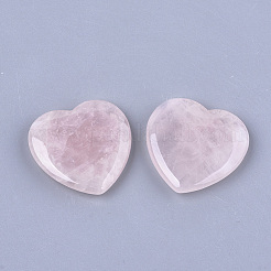 Natural Rose Quartz Heart Love Stone&nbsp;G-T125-06B