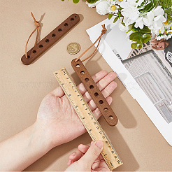 2Pcs 30CM Flat Suede Cord&nbsp;WCOR-FH0001-01