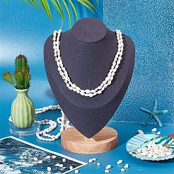 3 strands Natural Trumpet Shell Beads Strands&nbsp;SSHEL-HY0001-01