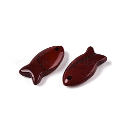 Natural Red Jasper Pendants&nbsp;X-G-N342-106G