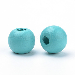 Natural Wood Beads&nbsp;WOOD-S038-41-LF