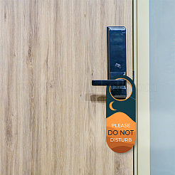2Pcs Desert Sunset Paper Door Hanger Sign&nbsp;DIY-CP0014-19