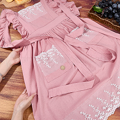 Cotton Cloth Apron&nbsp;AJEW-BM0001-57B
