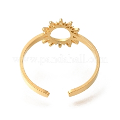 304 Stainless Steel Rings for Women&nbsp;RJEW-S238-03G
