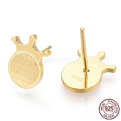 925 Sterling Silver Stud Earrings&nbsp;STER-T004-50G
