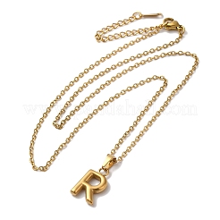 PVD Vacuum Plating 201 Stainless Steel Necklaces&nbsp;NJEW-H033-01G-R