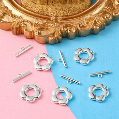 Alloy Toggle Clasps&nbsp;FIND-YW0002-23MS