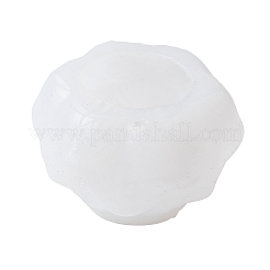 Diyのシリコーンキャンドル型  蓮/花  ホワイト  69x64x46mm&nbsp;SIMO-Z007-02