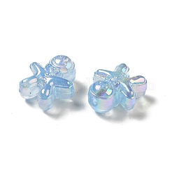 UV Plating Rainbow Iridescent Acrylic Beads&nbsp;PACR-M002-11