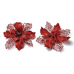 Plastic Glitter Artificial Flower&nbsp;LS-HJEW-R124-05