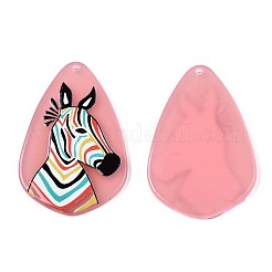 Translucent Cellulose Acetate(Resin) Pendants&nbsp;KY-T040-34F