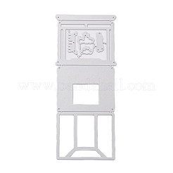 Christmas Fireplace Carbon Steel Cutting Dies Stencils&nbsp;DIY-P076-05