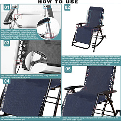 Cloth Folding Chair Replacement Fabric&nbsp;DIY-WH20010-28B
