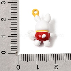 Alloy Enamel Pendants&nbsp;AL-CBA604F-08