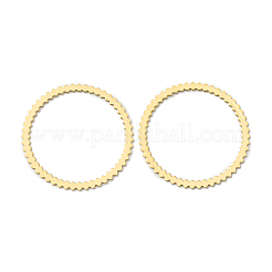 Brass Linking Rings&nbsp;KK-O143-35G