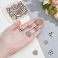 40Pcs 4 Styles Alloy Enamel Pendants&nbsp;FIND-NB0007-15